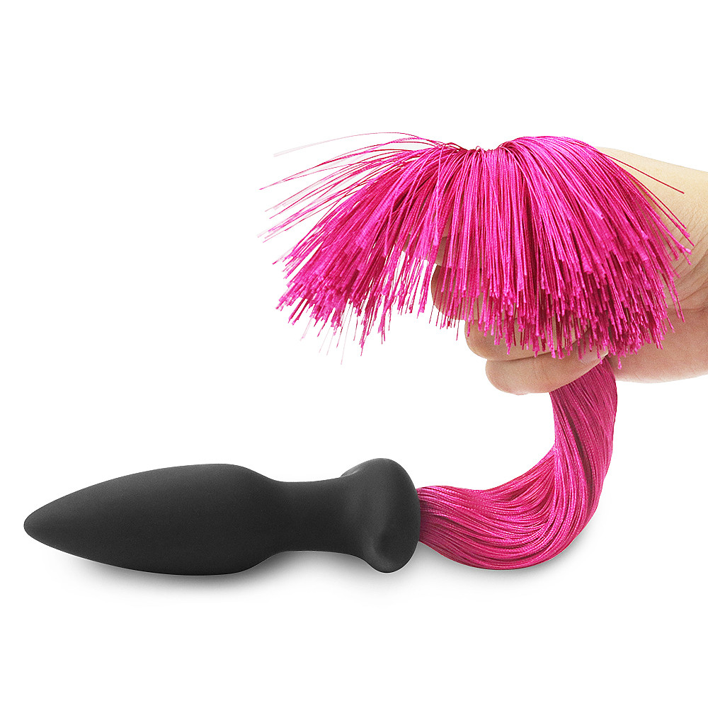 Plug Anal Cauda Longa Lovetoy Silicone Anal Plug With Pony Tail