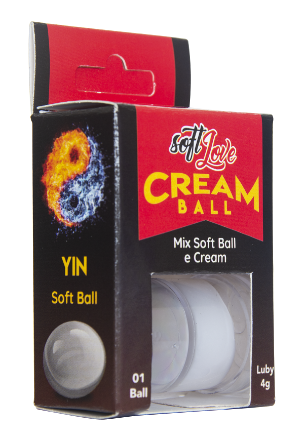 Cream Ball Yin Yang Excitante Unissex Soft Love