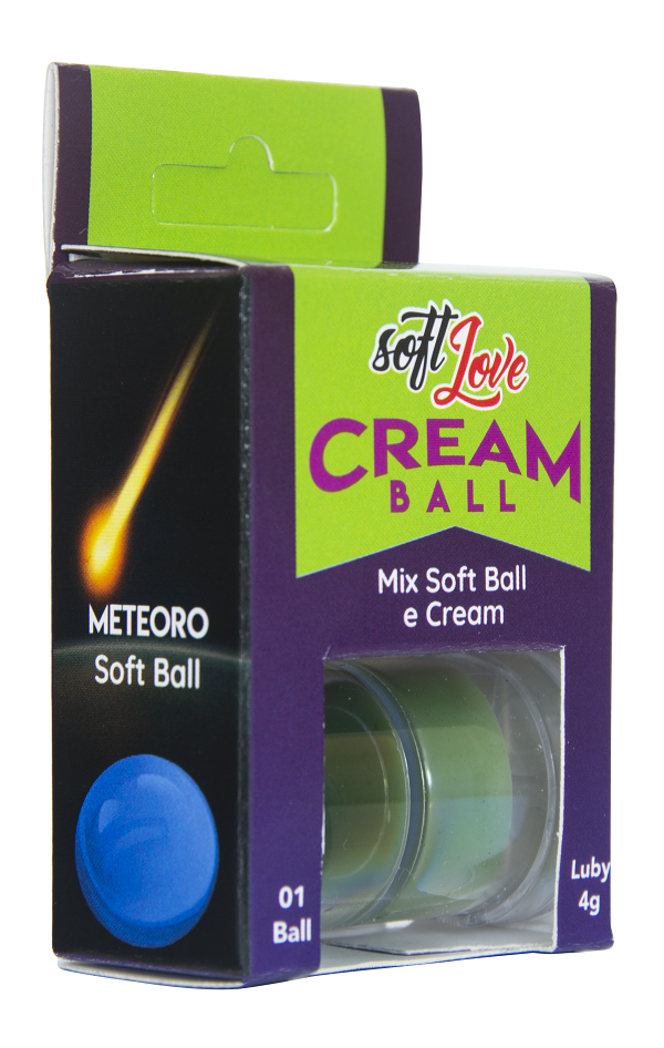 Cream Ball Meteoro Mamba Verde Intensificador De Sensações Soft Love
