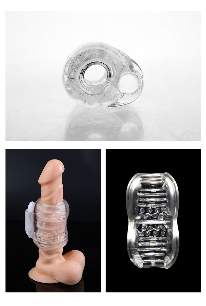 Vibrating Penis Trainer - Masturbador em Cyber Skin Translucido com vibrador