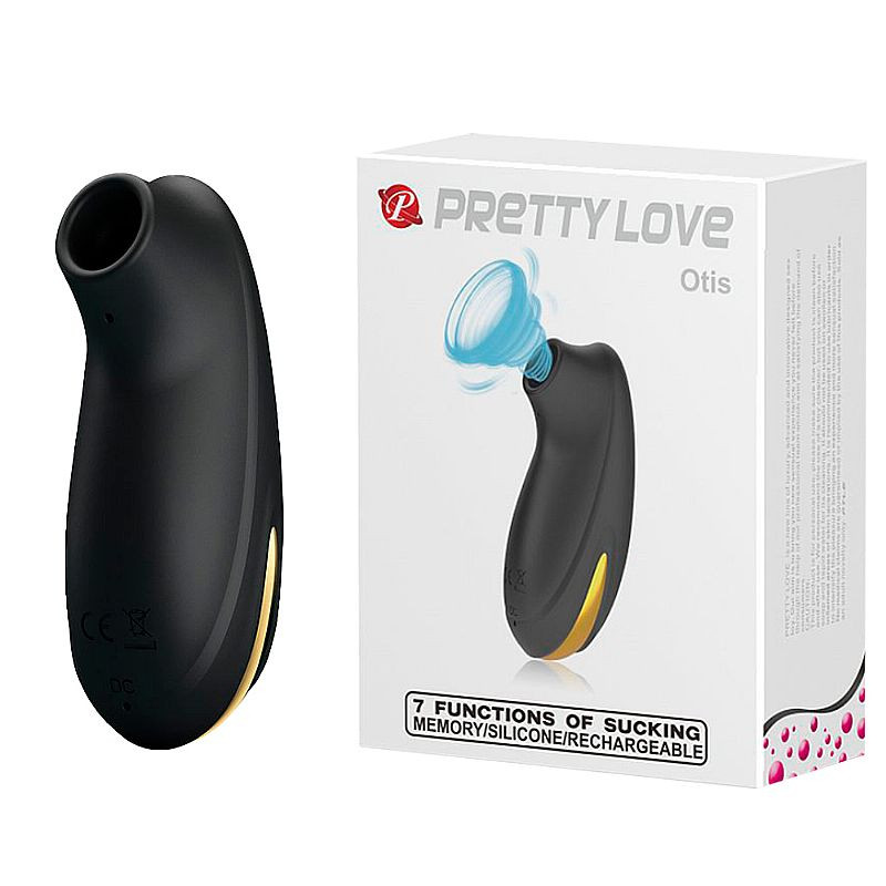 Estimulador de Clitóris com Sucção Recarregável - Otis - Pretty Love - 7228
