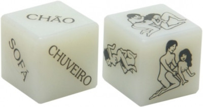 Dados Jogo do Prazer Hot - 02 unidades