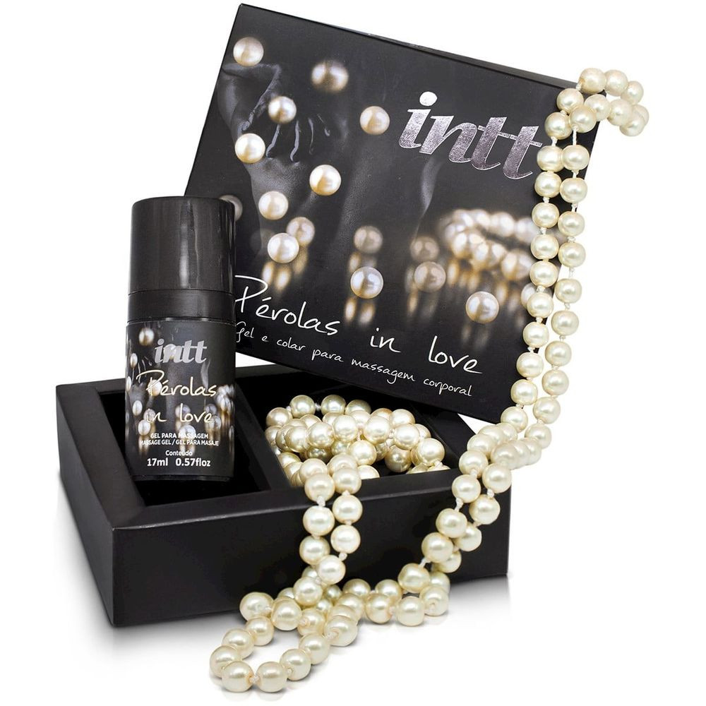 Pérolas in love - Kit com colar e gel siliconado - Intt