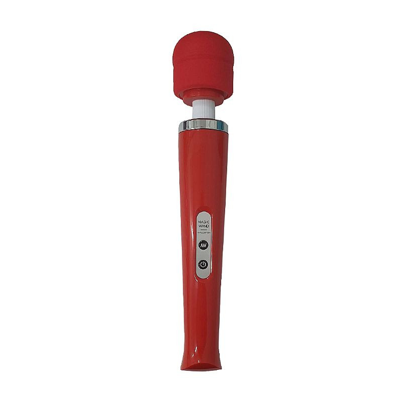 Magic Wands Massager massageador erótico feito em soft touch 10 Níveis de vibração - 32,5 X 5 CM