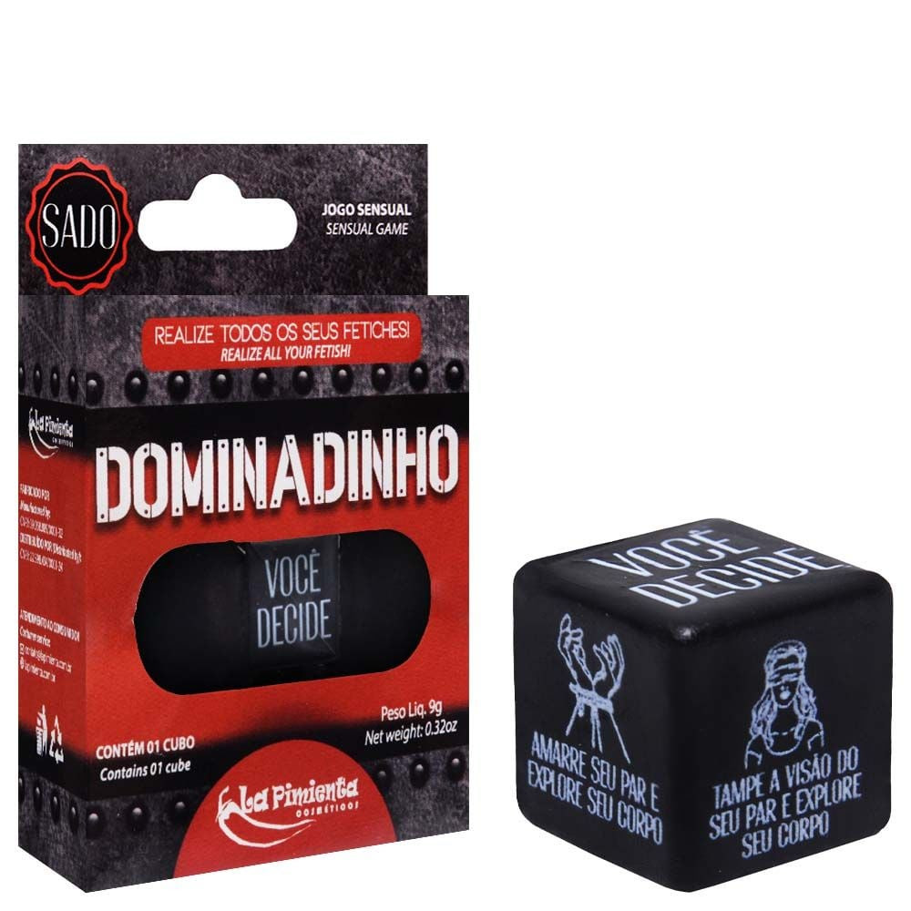 Dominadinho Jogo Sensual 01 Cubo La Pimienta - 7747