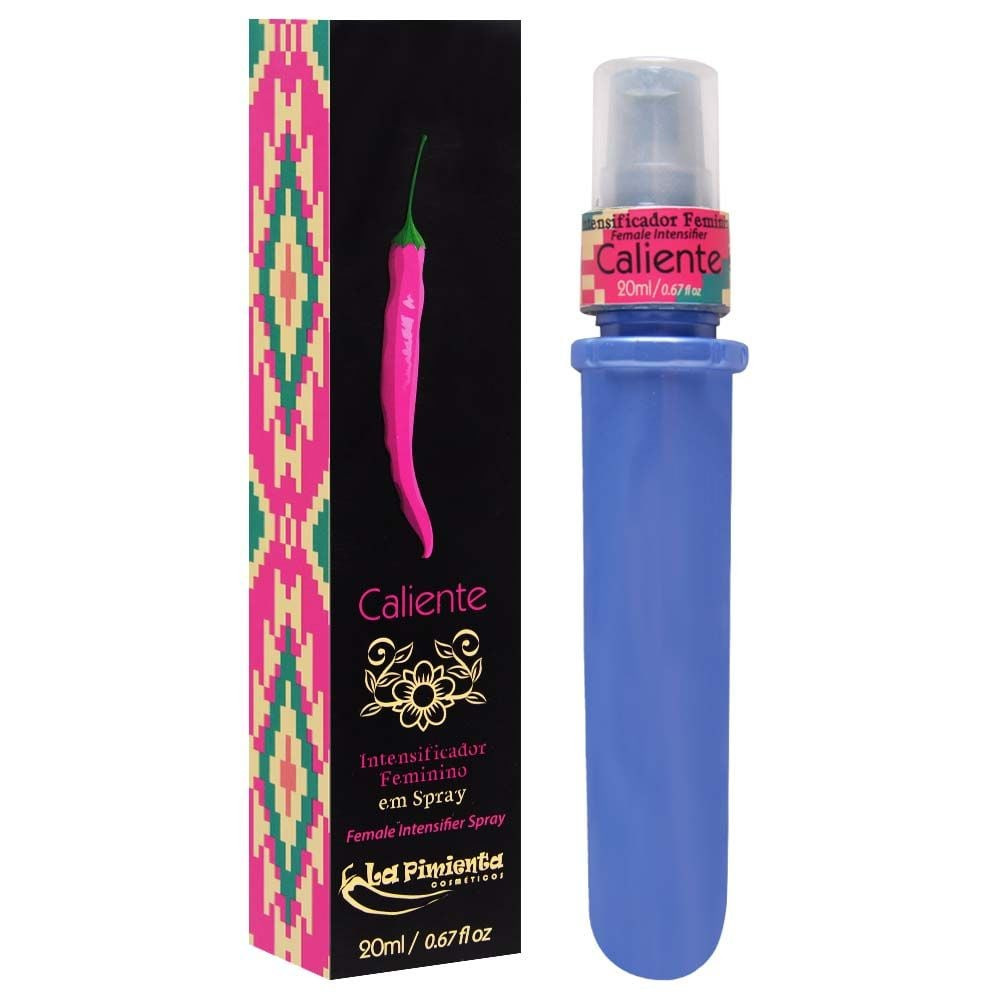 Caliente Excitante Feminino Spray 20ml La Pimienta - 7732