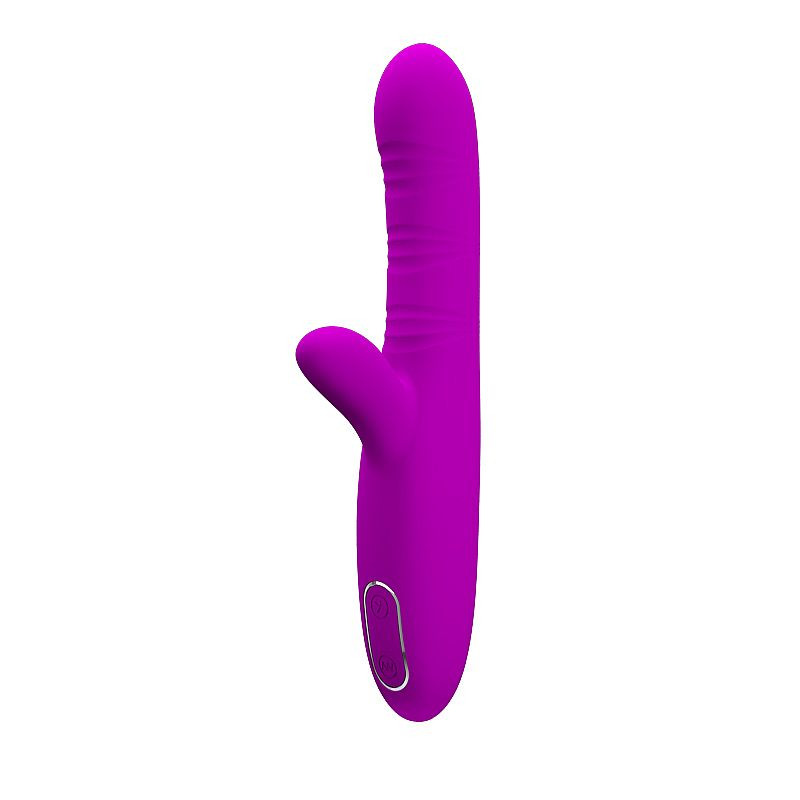 Vibrador de Ponto G e clitóris - Recarregável - Angelique - Pretty Love