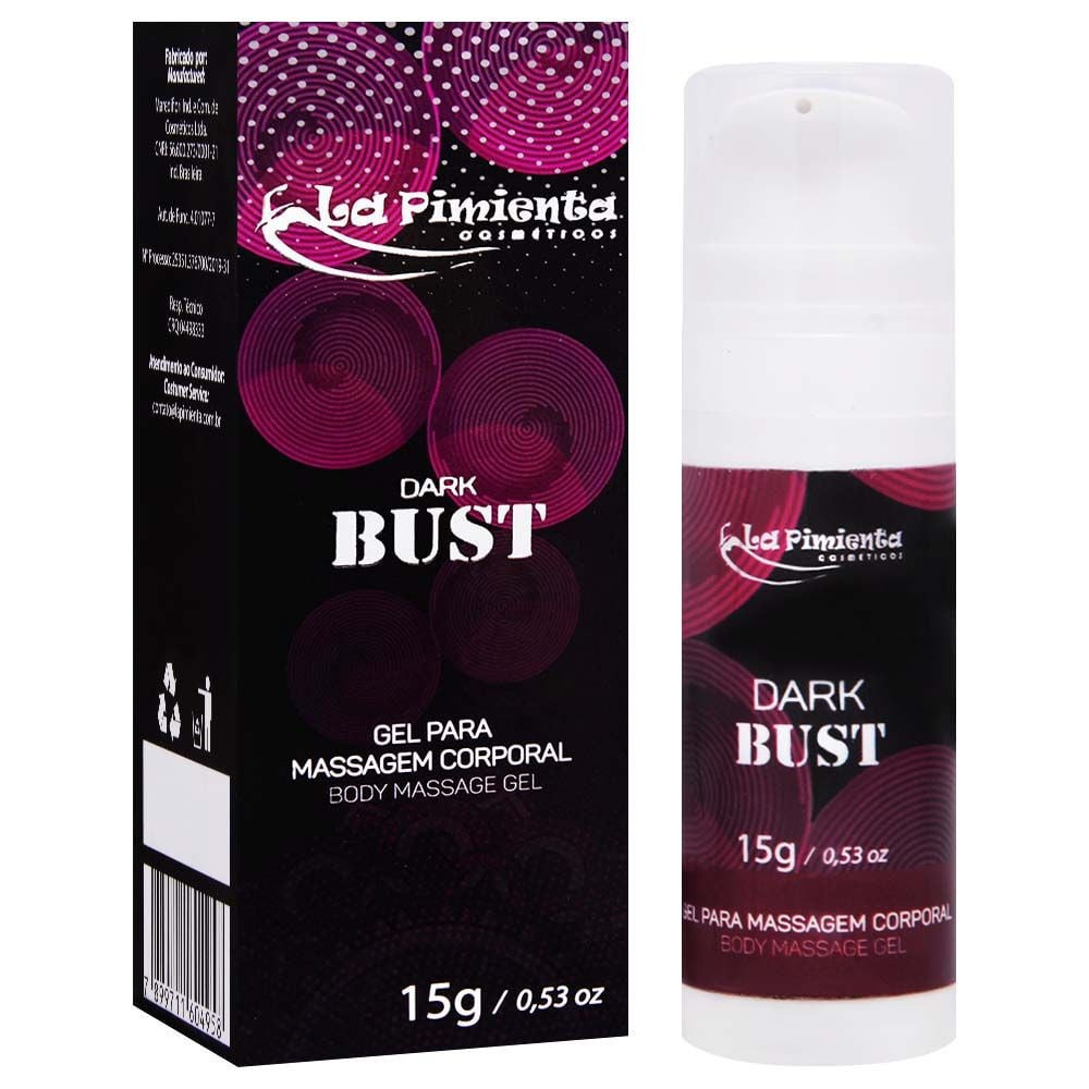 Dark Bust Sensibilizante Mamilos 15g La Pimienta - 7726