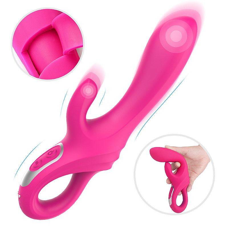 Vibrador de Ponto G e clitóris - Daggers - S-Hande - 7610