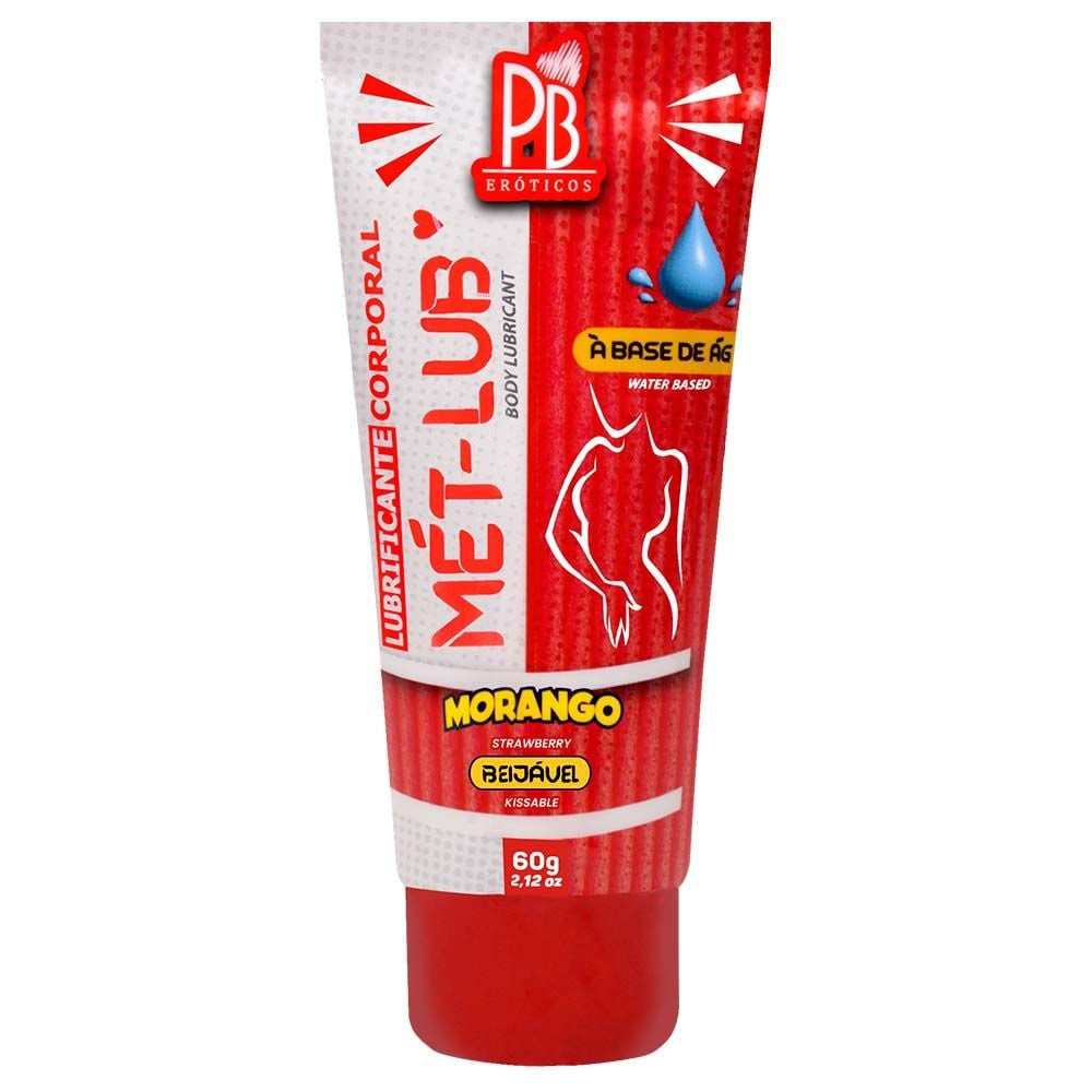 Mét-Lub Lubrificante Corporal Aromático Unissex 60g La Pimienta - 7737