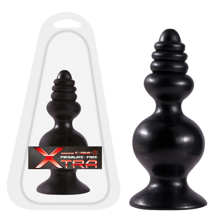 Plug anal com anéis massageadores - XTRA - NANMA