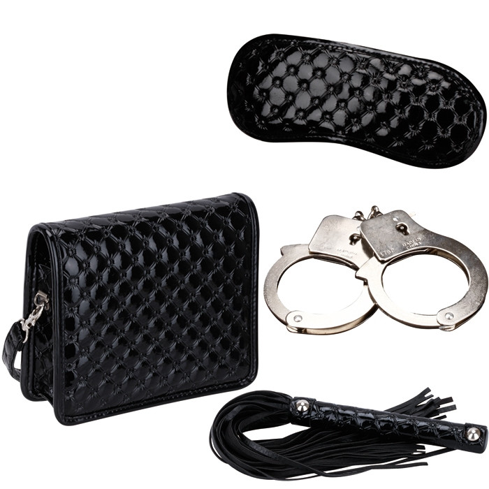 Kit dominadora bolsa de luxo fetiche - ULTIMATE BONDAGE FASCINATION - NANMA