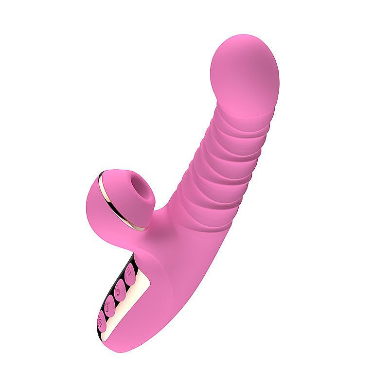 Vibrador de Ponto G e Clitóris com Pulsação - Turbo - Dibe - 2700