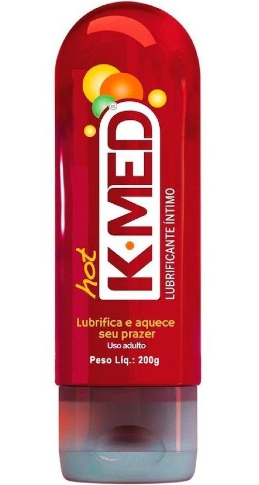 Gel Lubrificante K-med Hot 200g