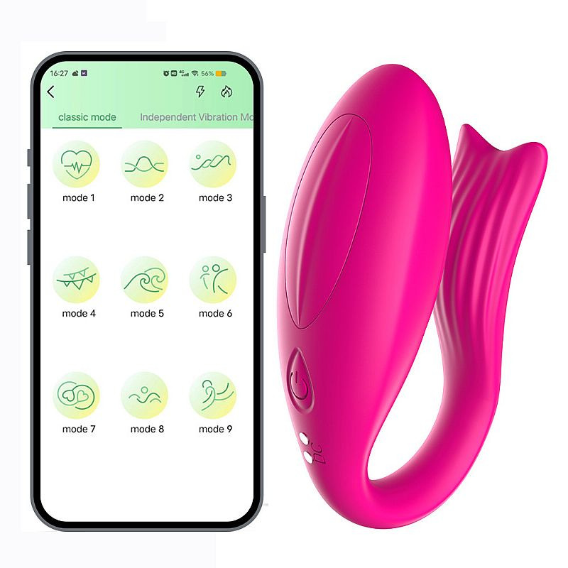 Vibrador de Casal Controle APP - 119