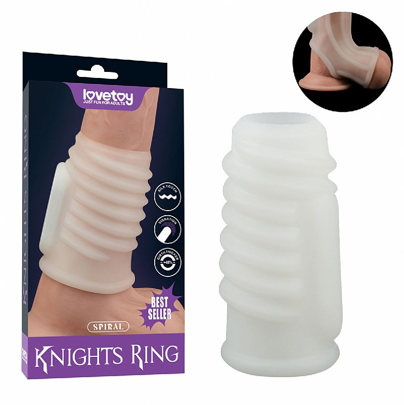 Capa Peniana com vibrador - Spiral - Lovetoy - 749