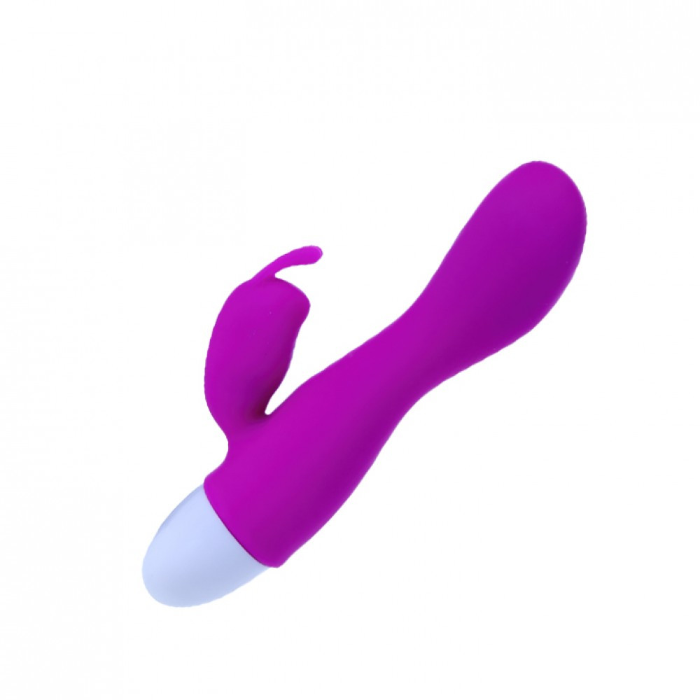 Vibrador Recarregável Ponto G com Estimulador Clitoriano e 30 Modos de Vibração - PRETTY LOVE KYLE