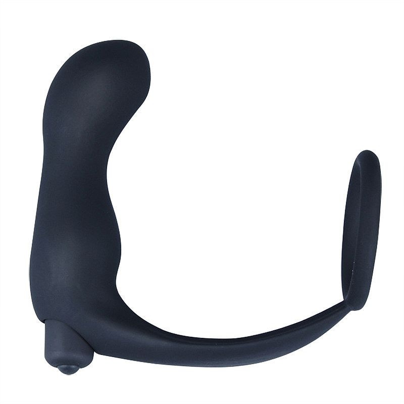 Vibrador de Próstata com vibrador e Anel Peniano 4 - 9,4x3,7 - 5717