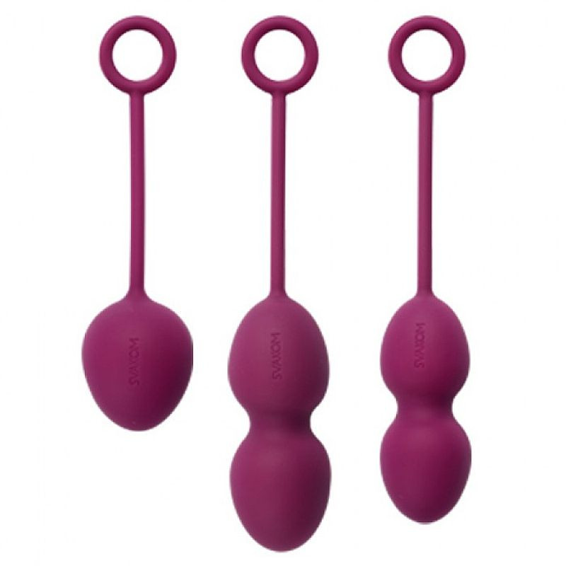 Kit Kegel bola Pompoarismo Puro Silicone - Svakom Nova