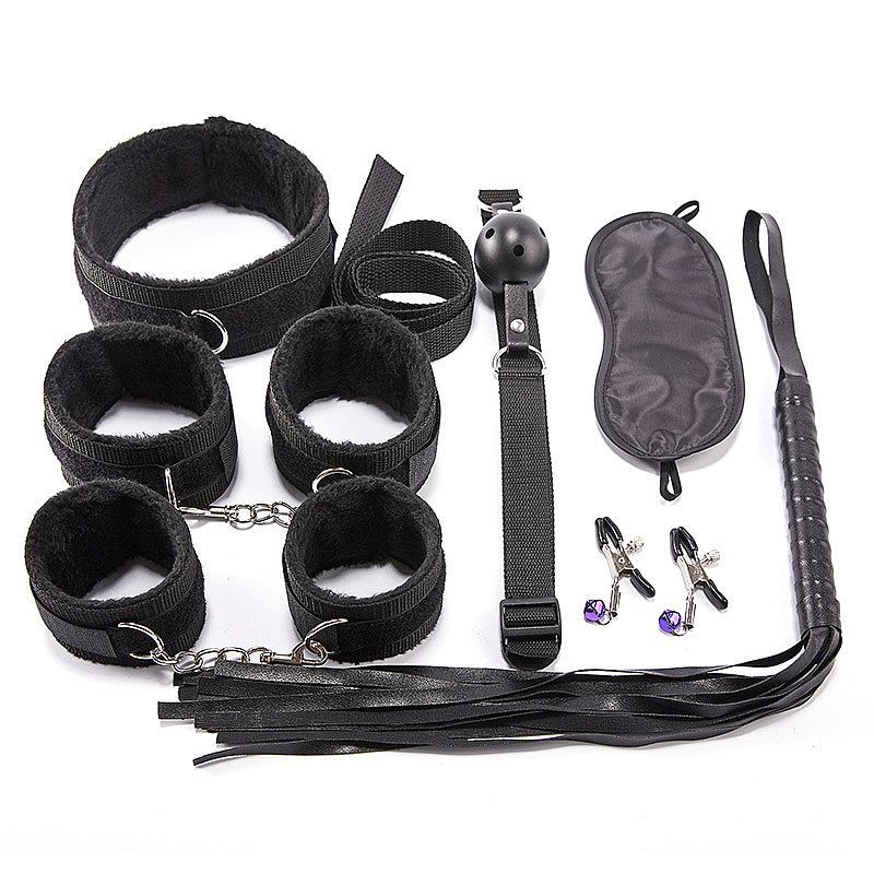 Kit Sado Bondage Preto - 3925