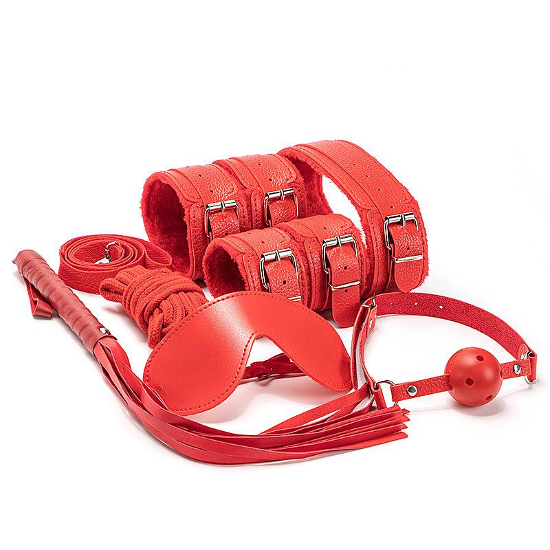 Kit Sado Erótico - Bandage Vermelho - 3926