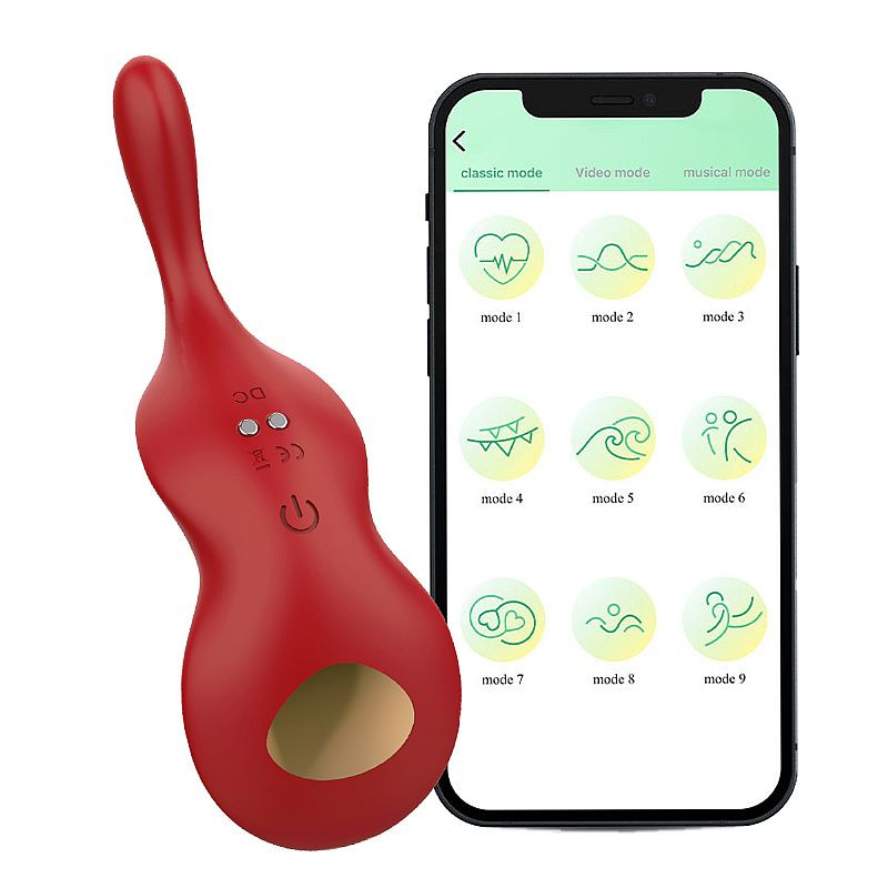 Vibrador de Calcinha via APP - À Longa Distância - Déli - 7258