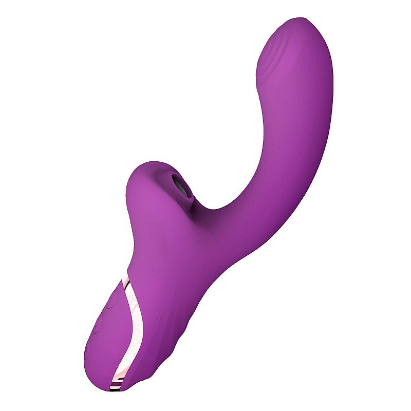 Vibrador de Ponto G e Clitóris com Pulsação e Tapping - Lord - 1632