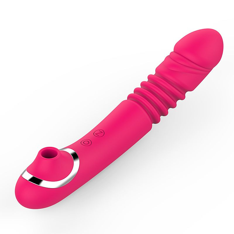 Vibrador de Ponto g Com Vai e Vem Pulsação - 7251