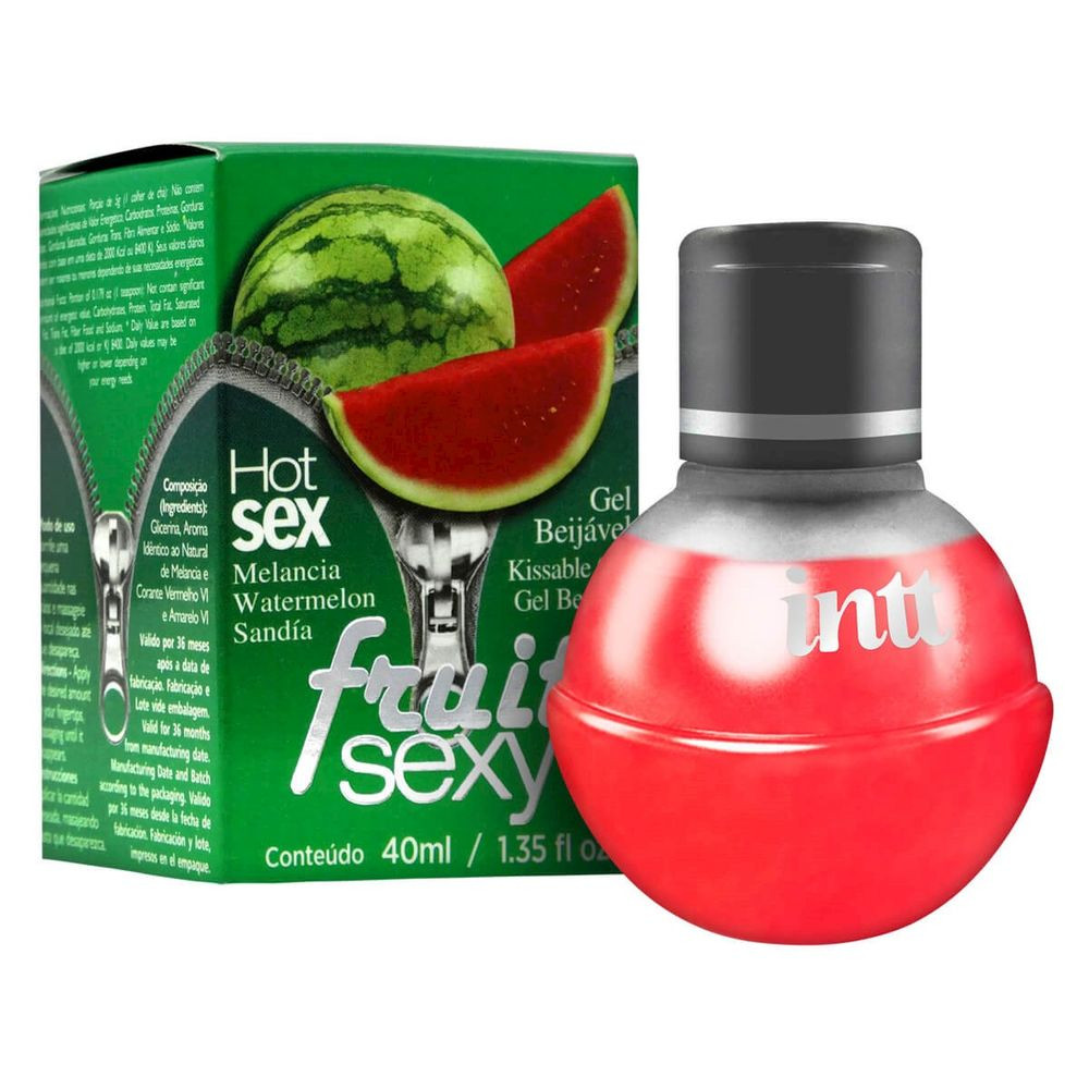 Gel Beijável Fruit Sexy Melancia 40 ml 