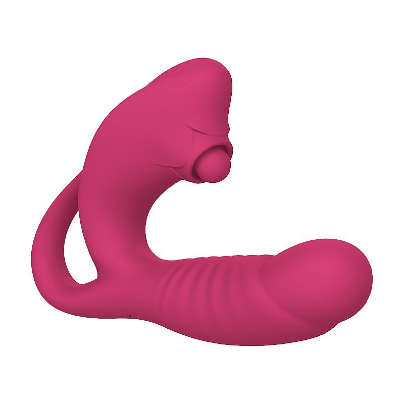 Vibrador de Ponto G e clitóris - 1460