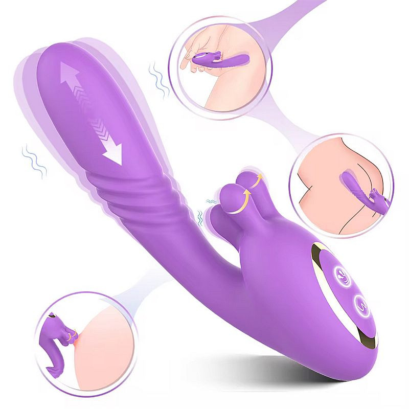 Vibrador de Ponto G e Clitóris com 360° / Vai e vem - Layla - S-Hande - 7223