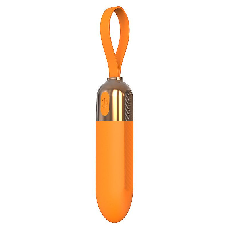 Bullet Silicone Recarregável com Alça - 12 x 3,7 cm - 7207