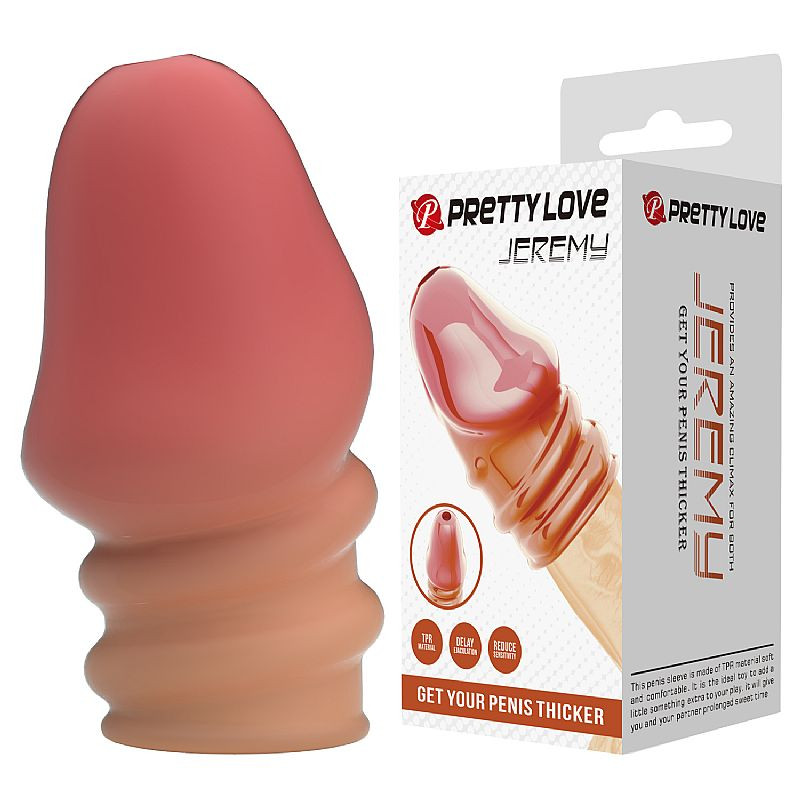 Capa Peniana para Glande - 3.6 x 7.0 cm - Jeremy - Pretty Love - 7152