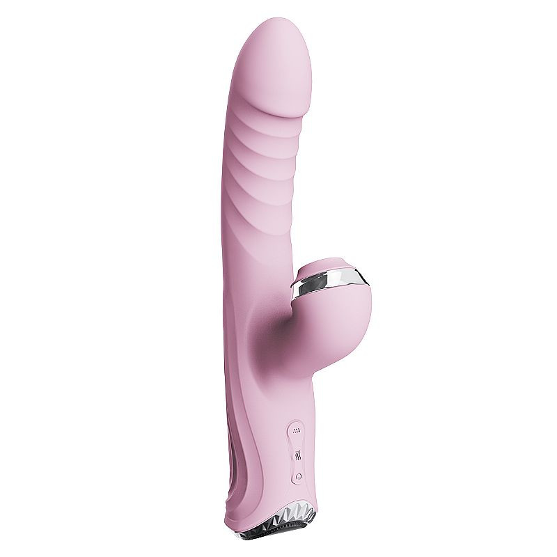 Vibrador de Ponto G e Clitóris / Pulsação e Vai e vem 2 - com tela de Lcd - 5829