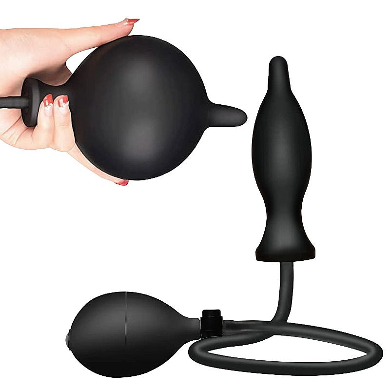 Plug Anal Inflável - 11,5 cm x 3,5 cm - 7405