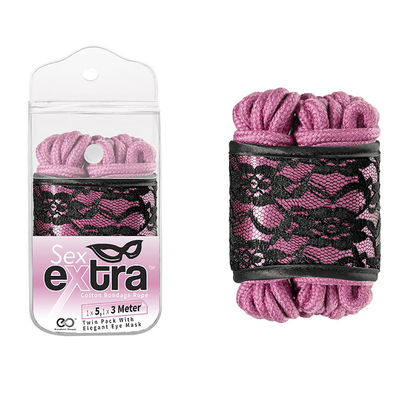 Corda Cotton Sex Extra - BONDAGE ROPE 5 M + 3 M - 3238