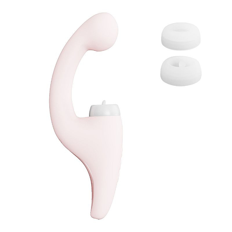 Vibrador de Ponto G e clitóris com Dedilhar / Tapping - Estimulador de Língua e Pulsação - 7820