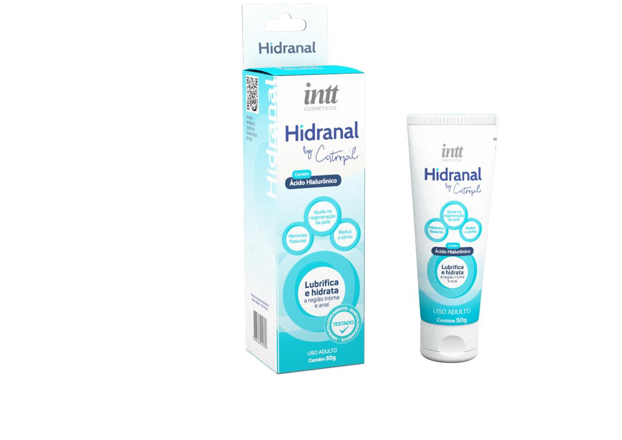 Gel Hidranal Hidratante e Lubrificante Anal 50 ml - 3242