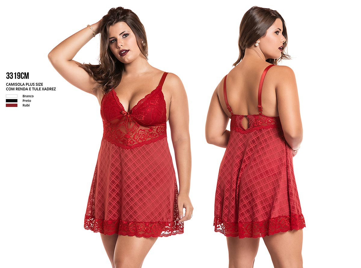 Camisola Plus Size Very Chic 5009