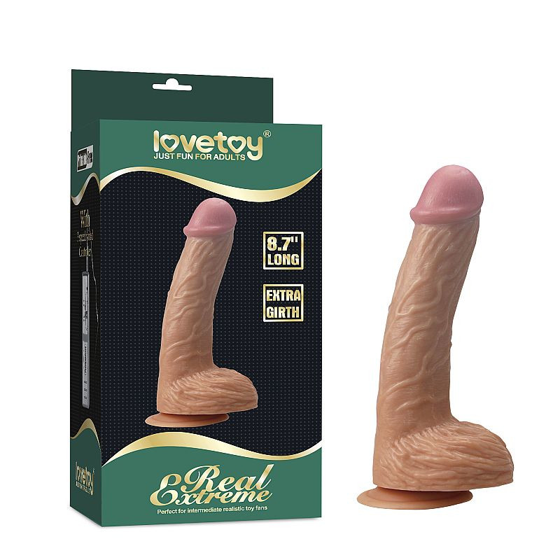 Pênis Real Extreme 8.7" - 22 x 4,8 cm - Lovetoy - 338