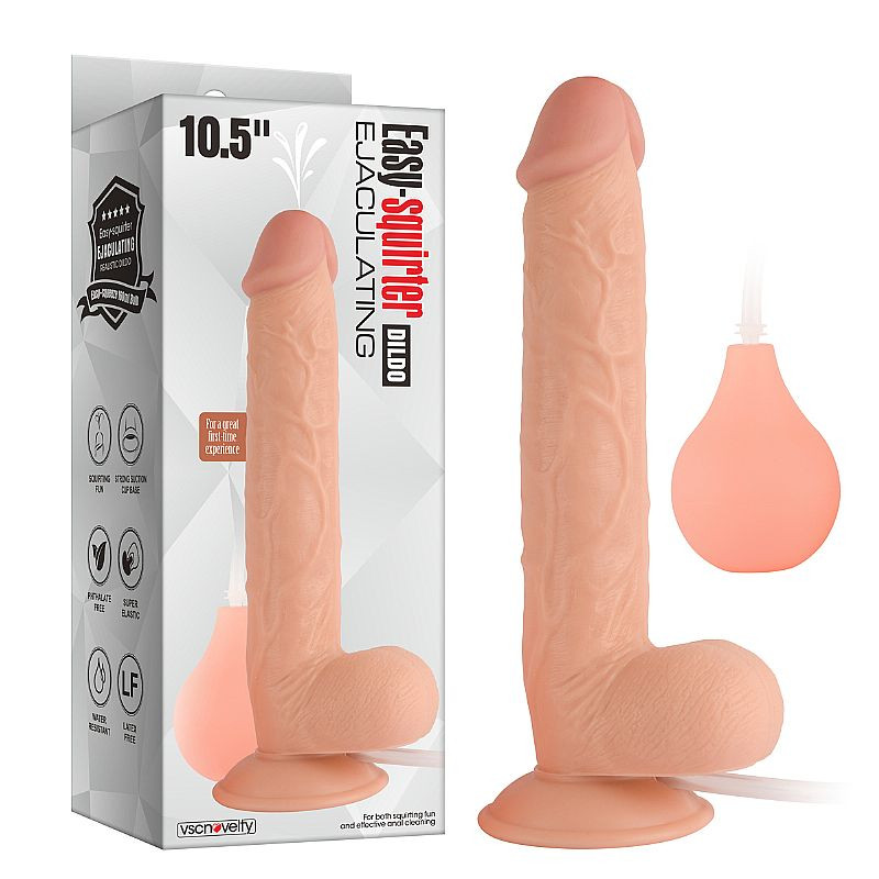 Pênis Realístico - Spray de água - 28,0x4,5 - VSCN VELTY - 7704
