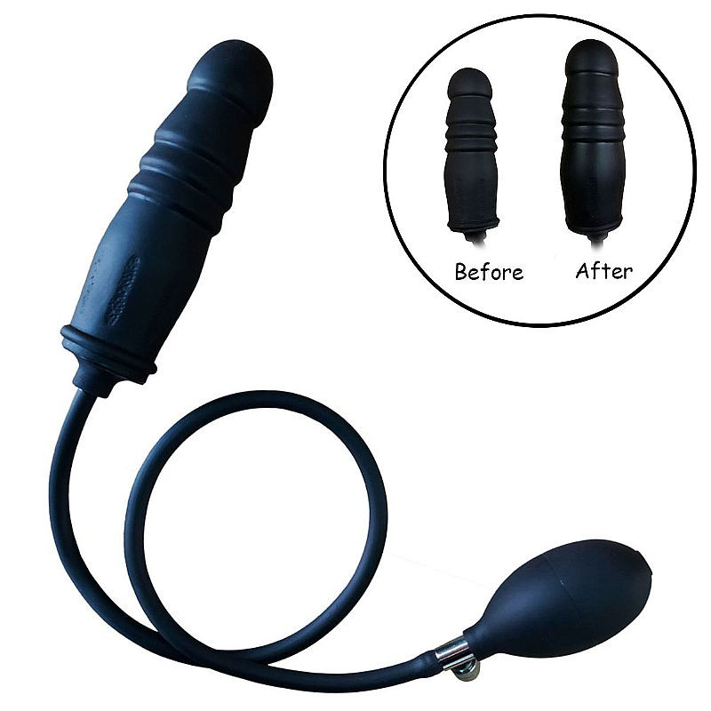 Plug Anal Silicone Inflável - 16.5 X 4.3 cm  - 7770