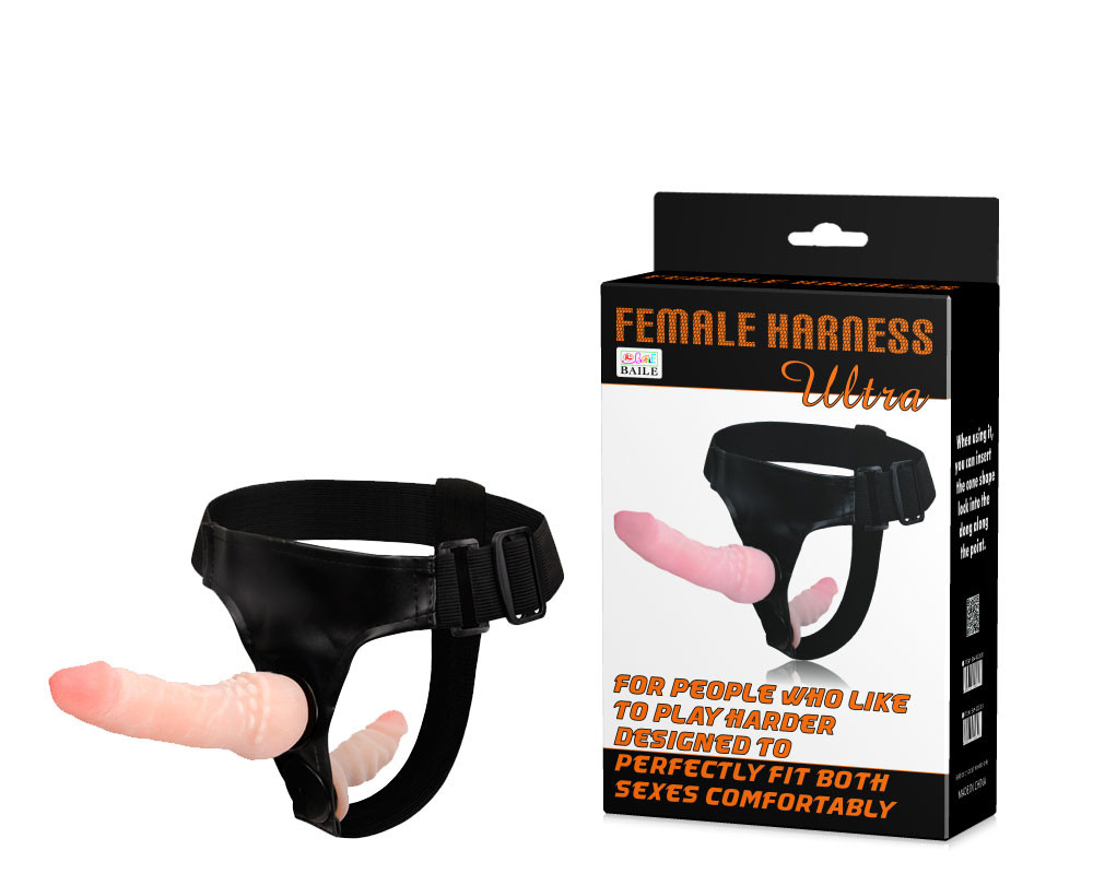 Cinta Peniana com Plug Vaginal – FEMALE HARNESS ULTRA - 3907