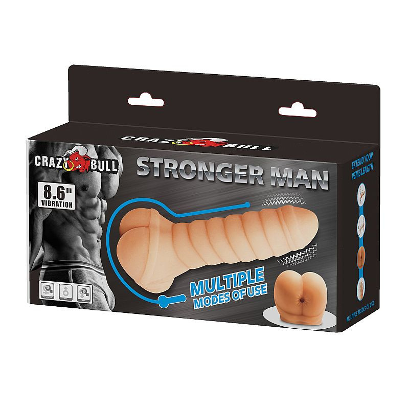 Masturbador Masculino- Stronger Man - Crazy Bull 4008