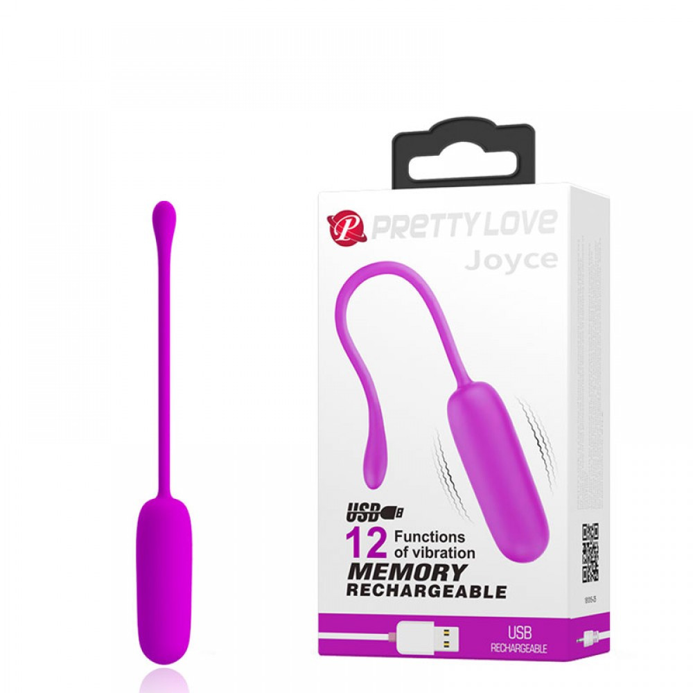 Cápsula Vibratória Recarregável com 12 Modos de Vibração - PRETTY LOVE JOYCE - 4087