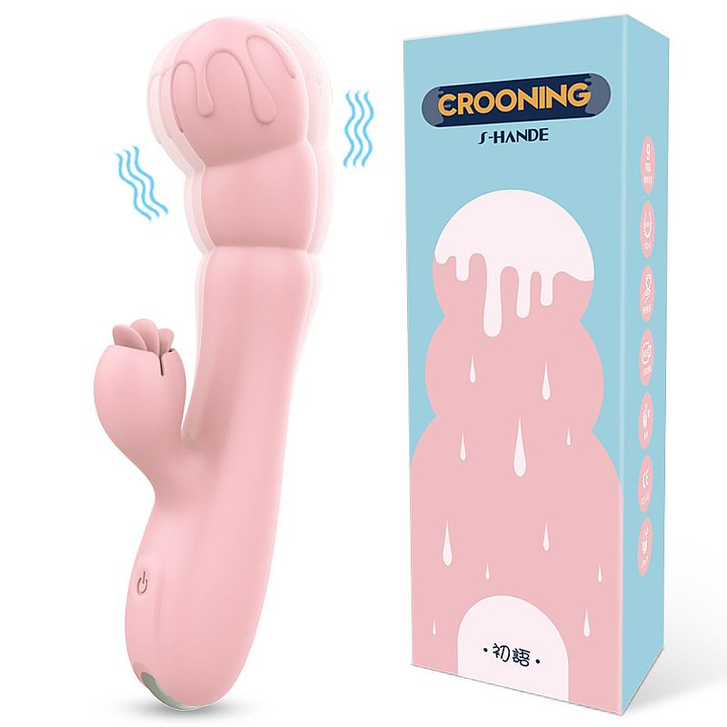 Massageador de Ponto G e Clitóris - Frozen - S-Hande - 4205