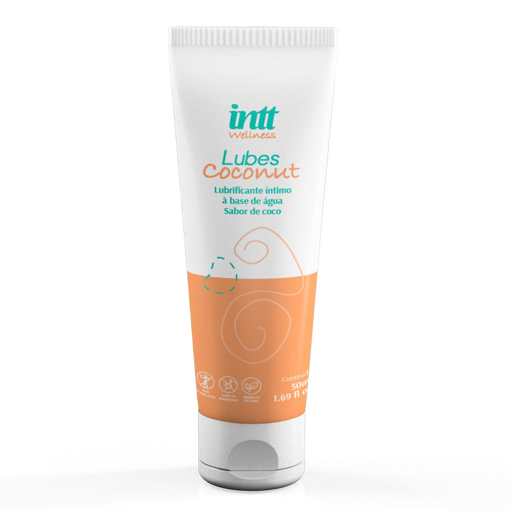 Lubes Coconut Lubrificante Íntimo Á Base De Água 50gr Intt Wellness - 4566