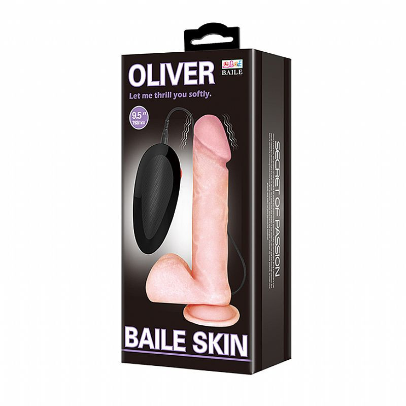 Pênis Realístico Vibro Oliver - Baile 4757