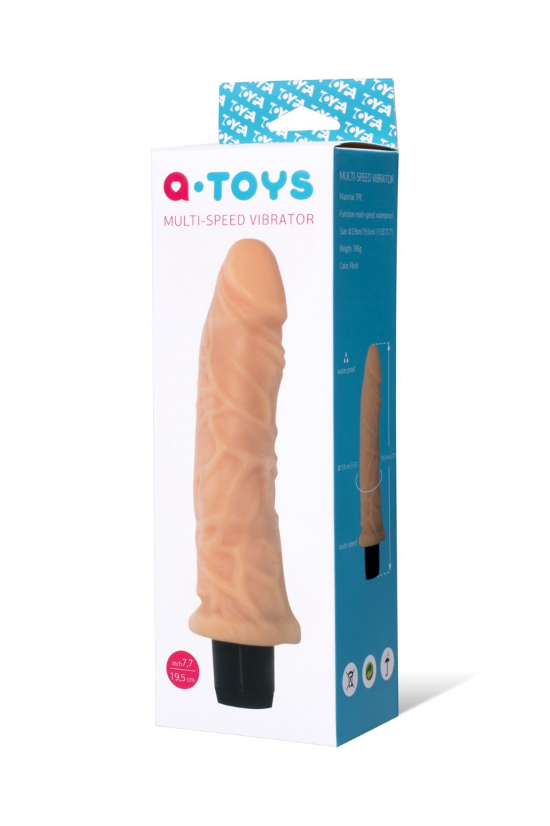 Pênis Vibrador TPE Macio 17 x 4 cm - 4824