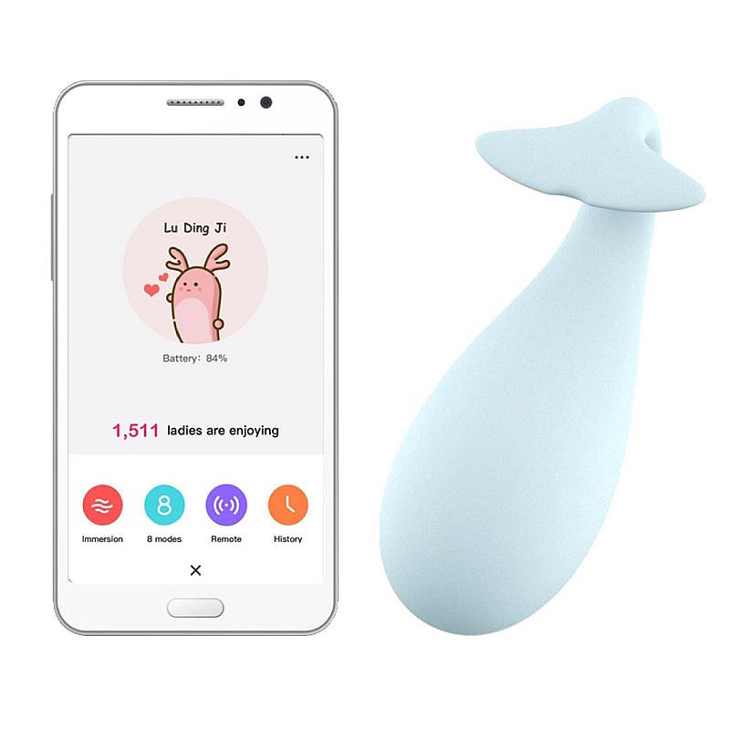 Massageador Controle APP de Casal Dr. Whale - Sistalc - 2389